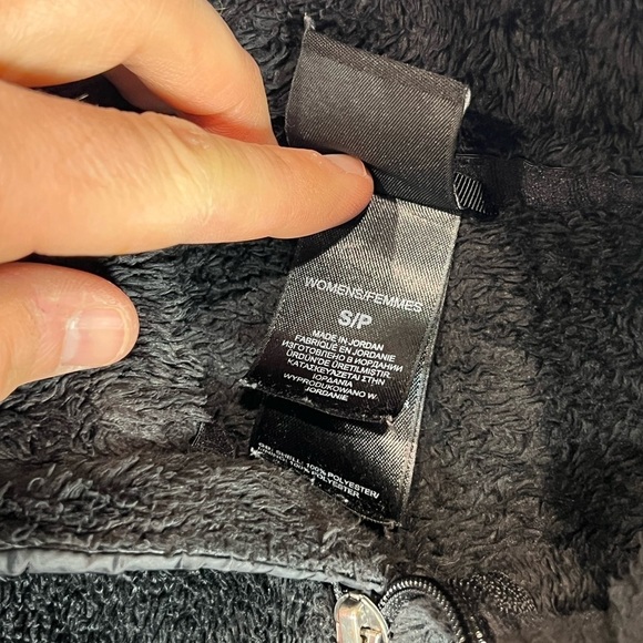 The North Face Women’s Small Black Retro Pile Sherpa Lined Synchilla Coat C23 - Picture 6 of 12